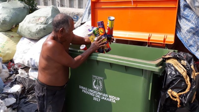 Tempat Sampah 600 Liter Milik Dinas LH DKI (Foto: Sudin LH Jakbar)