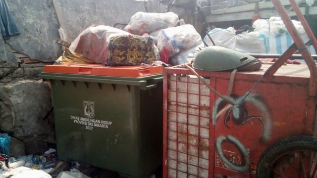 Tempat Sampah 600 Liter Milik Dinas LH DKI (Foto: Sudin LH Jakbar)