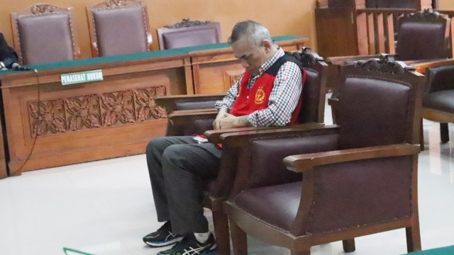 Sidang Tio Pakusadewo di PN Jaksel (Foto: Munady)