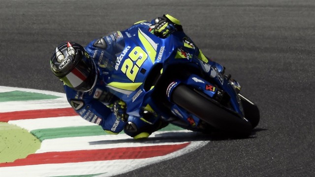 Iannone di trek Mugello. (Foto: Filippo Monteforte/AFP)
