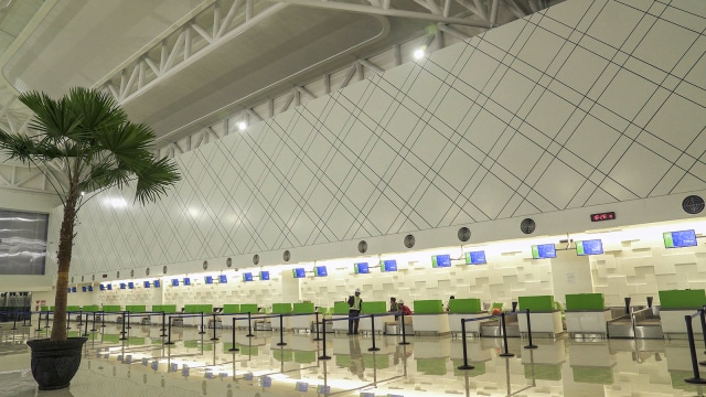 Bandara Ahmad Yani Semarang. (Foto: Tomy Wahyu Utomo/kumparan)