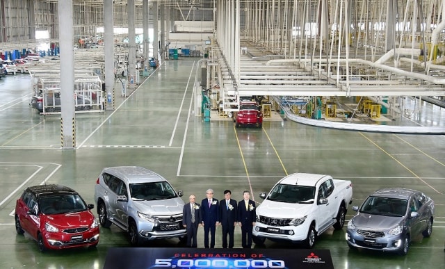 Mitsubishi Thailand Rayakan Produksi 5 Juta Unit (Foto: dok. Mitsubishi Motors)