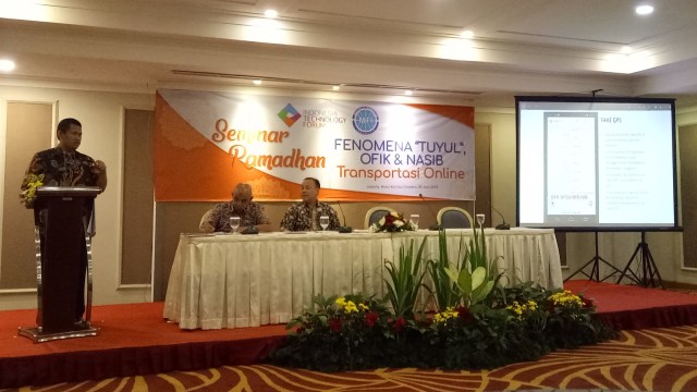 Diskusi Tuyul, Ojek Fiktif dan Transportasi Online (Foto: Adhim Mugni Mubaroq/kumparan)