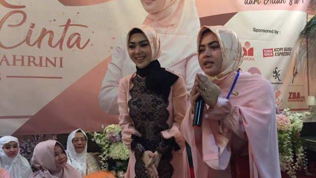 Syahrini dan Aisyahrani (Foto: Alexander Vito/kumparan)