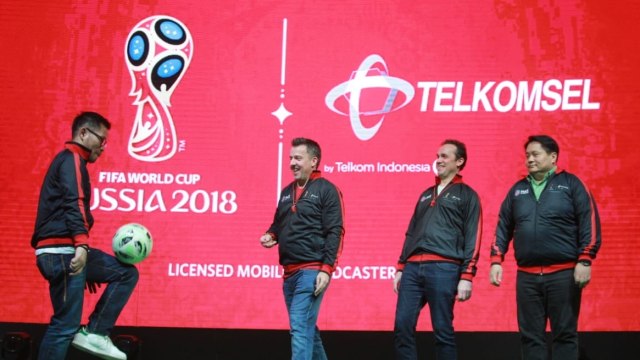 Telkomsel licensed mobile broadcaster Piala Dunia. (Foto: Telkomsel)