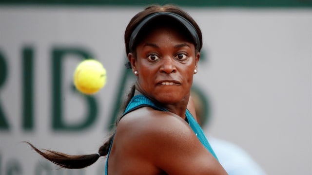 Stephens di perempat final Prancis Terbuka. (Foto: Reuters/Benoit Tissier)