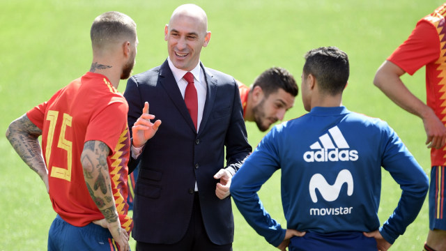 Presiden RFEF, Luis Rubiales. (Foto: Javier Soriano/AFP)