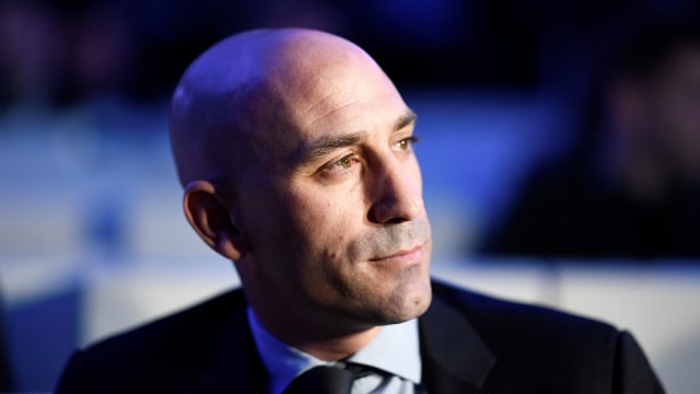 Presiden RFEF, Luis Rubiales. (Foto: Gabriel Bouys/AFP)