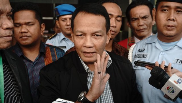 Mantan KASAU, Agus Supriatna di Gedung KPK (Foto: Irfan Adi Saputra/kumparan)