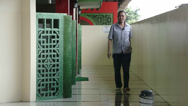 Jusuf Hamka, pemilik Masjid Babah Alun Foto: Irfan Adi  Saputra/kumparan
