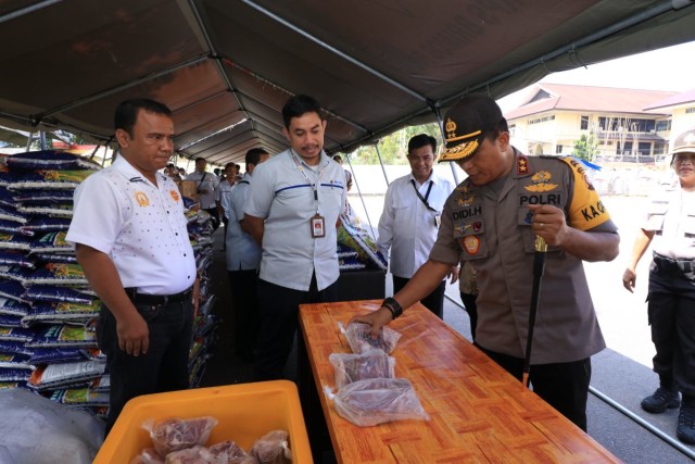 Horeee . . . Ada Bazar Pasar Murah di Mapolda Kalbar (1)