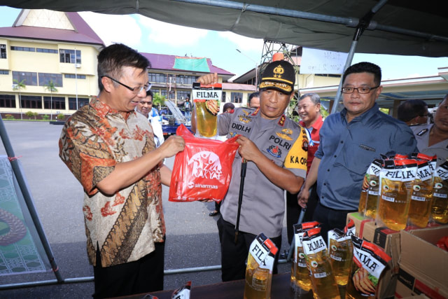 Horeee . . . Ada Bazar Pasar Murah di Mapolda Kalbar (4)
