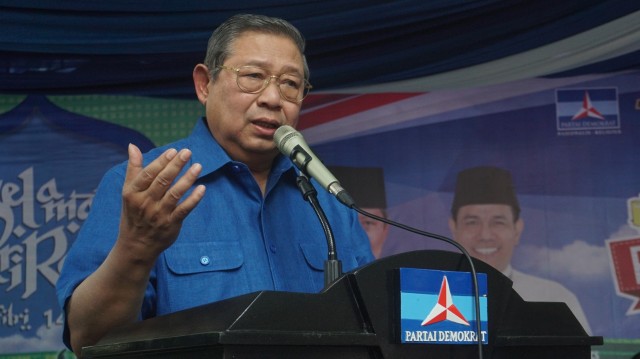 SBY resmikan Pasar Murah Demokrat di DPP Demokrat Foto: Fanny Kusumawardhani/kumparan