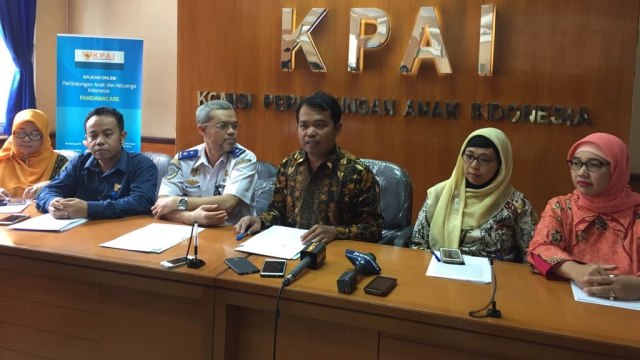 Rilis KPAI tentang mudik ramah anak (Foto: Paulina Herasmaranindar/kumparan)