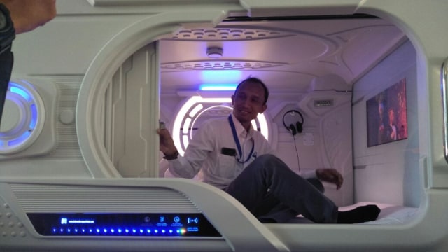 SNQ Capsule Hotel di Pelabuhan Tanjung Perak (Foto: Pelindo III)
