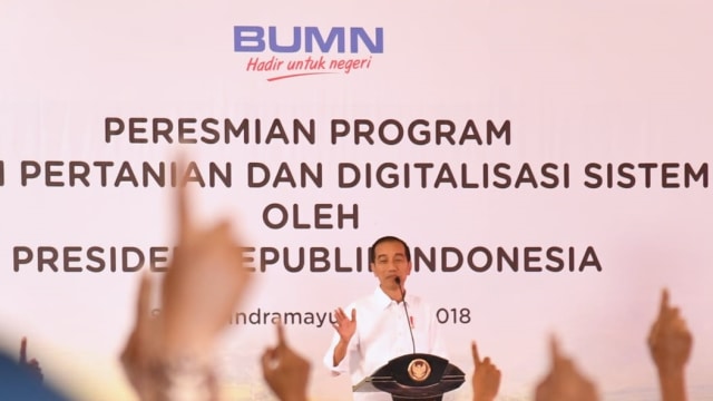 Jokowi di Peresmian Program Kewirausahaan (Foto: Biro Setpres)