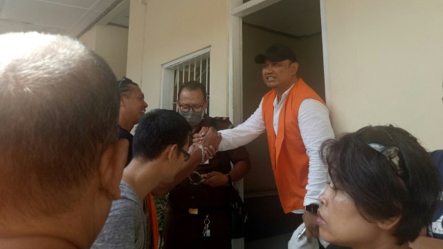 Sidang putusan Mang Jangol di PN Denpasar (Foto:  Cisilia Agustina Siahaan/kumparan)