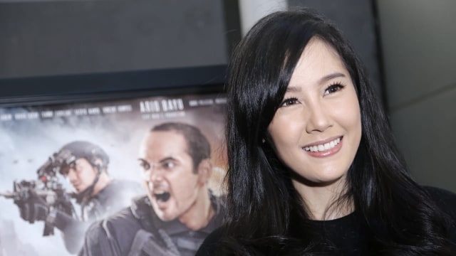 Ardina Rasti di preskon film ‘22 Menit’ Foto: Adinda Githa Murti Sari Dewi/kumparan