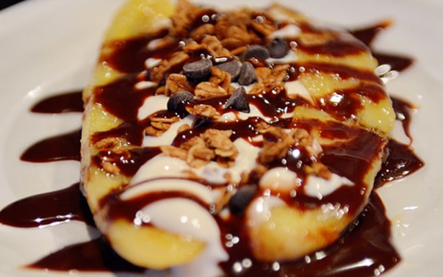 Menu Berbuka Puasa : Pisang Goreng Coklat Lumer