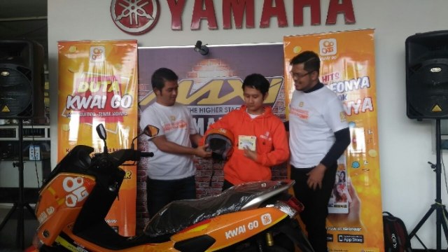 KWAI GO Serahkan Yamaha N-Max kepada Pemenang (1)