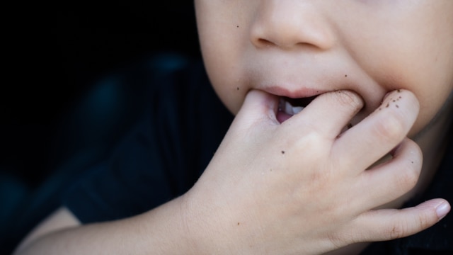 menghisap jempol  (Foto: THINKSTOCK)