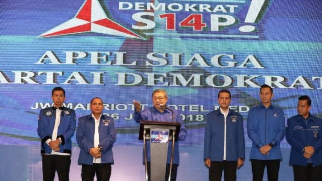SBY: Mari Kita Buktikan Kalau Kita Siap Bekerja Keras untuk Memenangkan Edy-Ijeck