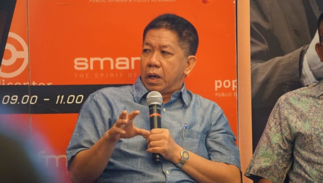 Effendi Gazali di Diskusi Perspektif Indonesia. (Foto: Puti Cinintya Arie Safitri/kumparan)