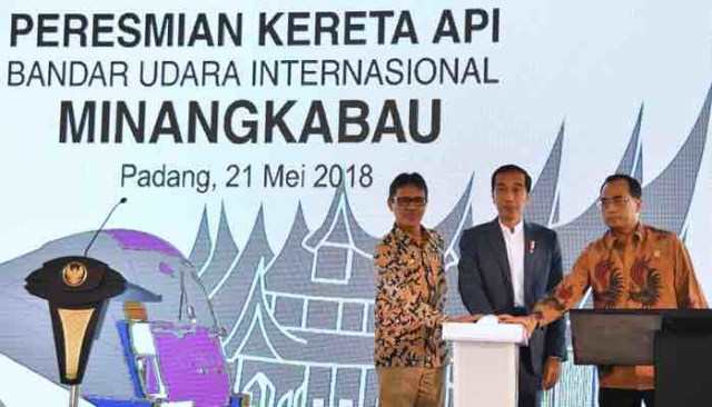 Jumlah Penumpang Kereta Bandara Minangkabau Terus Meningkat