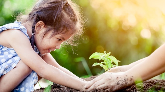 Anak berkebun.  (Foto: Thinkstock)