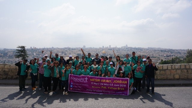 Tour Jemaah Kristiani ke Israel dan Palestina (Foto: Nazaret Tour)
