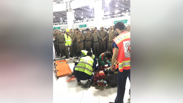 Orang yang bunuh diri di Masjidil Haram (Foto: Istimewa)