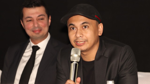 Raditya Dika dalam Jumpa Press Film Target. (Foto: dok. Munady)