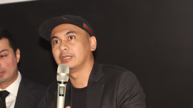 Raditya Dika dalam Jumpa Press Film Target. (Foto: dok. Munady)