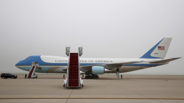 Air Force One. (Foto: REUTERS/Joshua Roberts)