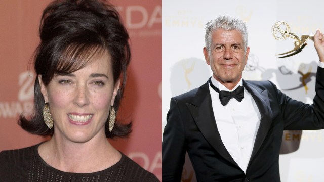 Kate Spade dan Anthony Bourdain. (Foto: REUTERS/Chip East, Danny Moloshok)
