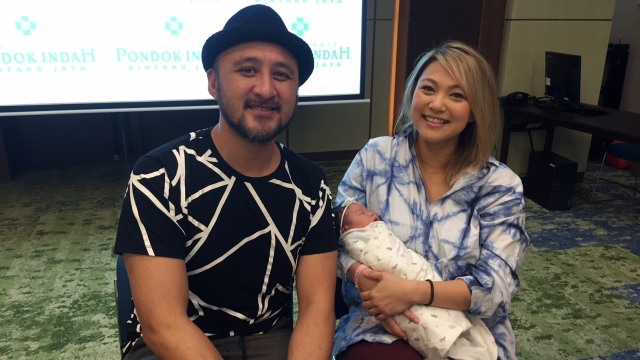 Kelahiran Putri Aqi ‘Alexa’ (Foto: Giovanni/kumparan)
