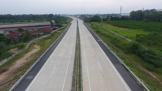 Pembukaan tol Medan-Kualanamu-Tebing Tinggi. (Foto: dok. Jasa Marga)
