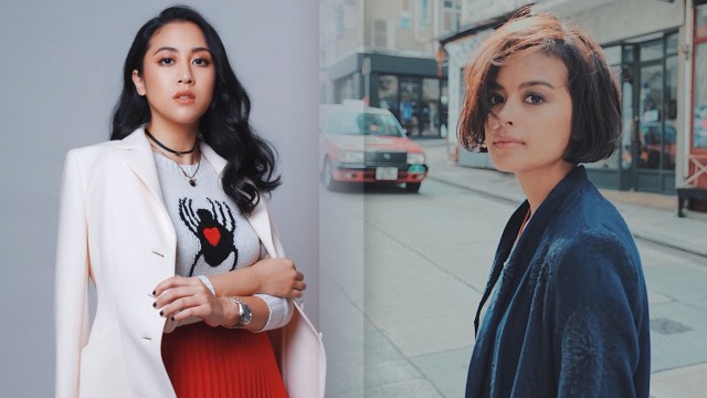 Sherina dan Eva Celia. (Foto: Instagram/@sherinasinna dan @evacelia)