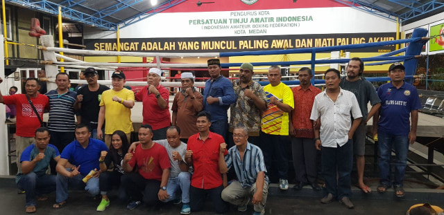 Deretan Mantan Petinju dan Pelatih Nasional Yakin Budiman Majukan Pertina Medan