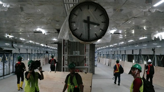 94,19% Progres Stasiun MRT Senayan (Foto: Helmi Afandi/Kumparan)