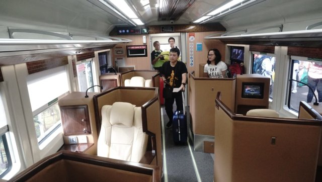 Kereta Sleeper Resmi di Operasikan. (Foto: Helmi Afandi Abdullah/kumparan)