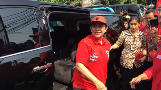 Puan Lepas Perserta Mudik Lebaran PDIP. (Foto: Raga Imam/kumparan)