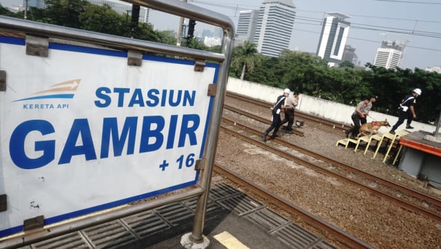 Stasiun Kereta Api Gambir memperketat keamanan (Foto: Helmi Afandi/kumparan)