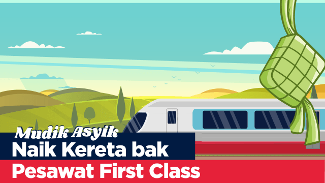 Mudik Asyik naik kereta (Foto: Sabryna Putri Muviola/kumparan)