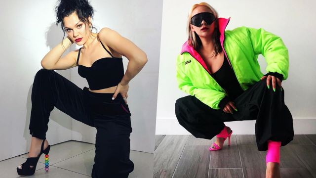Jessie J dan CL (Foto: Instagram @jessiej dan @chaelincl)