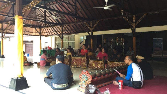 Suasana Pura Aditya Jaya, Jakarta Timur (Foto: Yuana Fatwalloh/kumparan)
