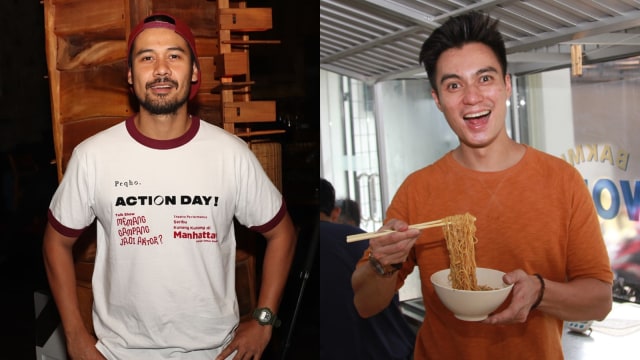 Chicco Jerikho dan Baim Wong (Foto: Munady Widjaja)