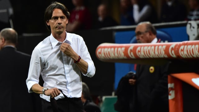 Inzghi juru taktik anyar Bologna. (Foto: GIUSEPPE CACACE / AFP)