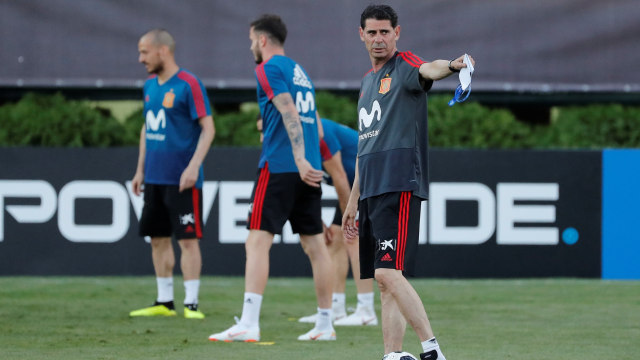 Fernando Hierro, pelatih anyar Timnas Spanyol. (Foto: Reuters)