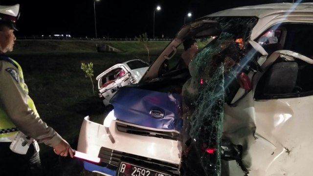 Kecelakaan di Tol Cipali. (Foto: dok. PJR Cipali)